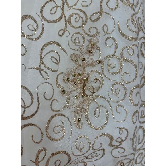 89246 Quinceanera dress by Vizacaya Crystal Beaded, Metallic Embroidery on a Tul - Picture 7 of 8